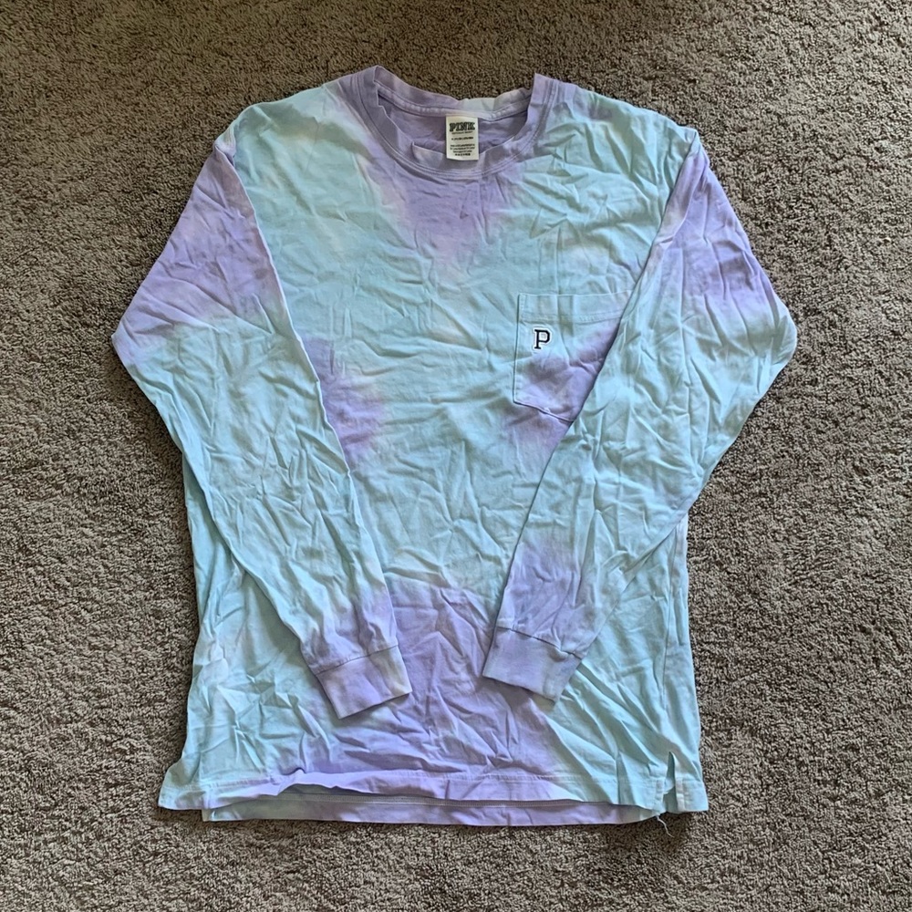 Tie die campus tee